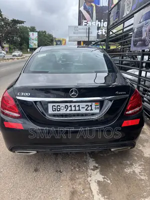 Mercedes-Benz C300 Base C300 AWD 4MATIC Sedan 2018 Black