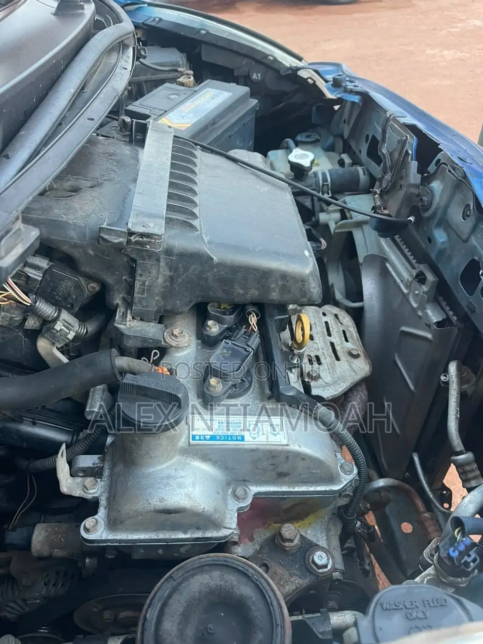 Toyota Vitz 2010 Blue