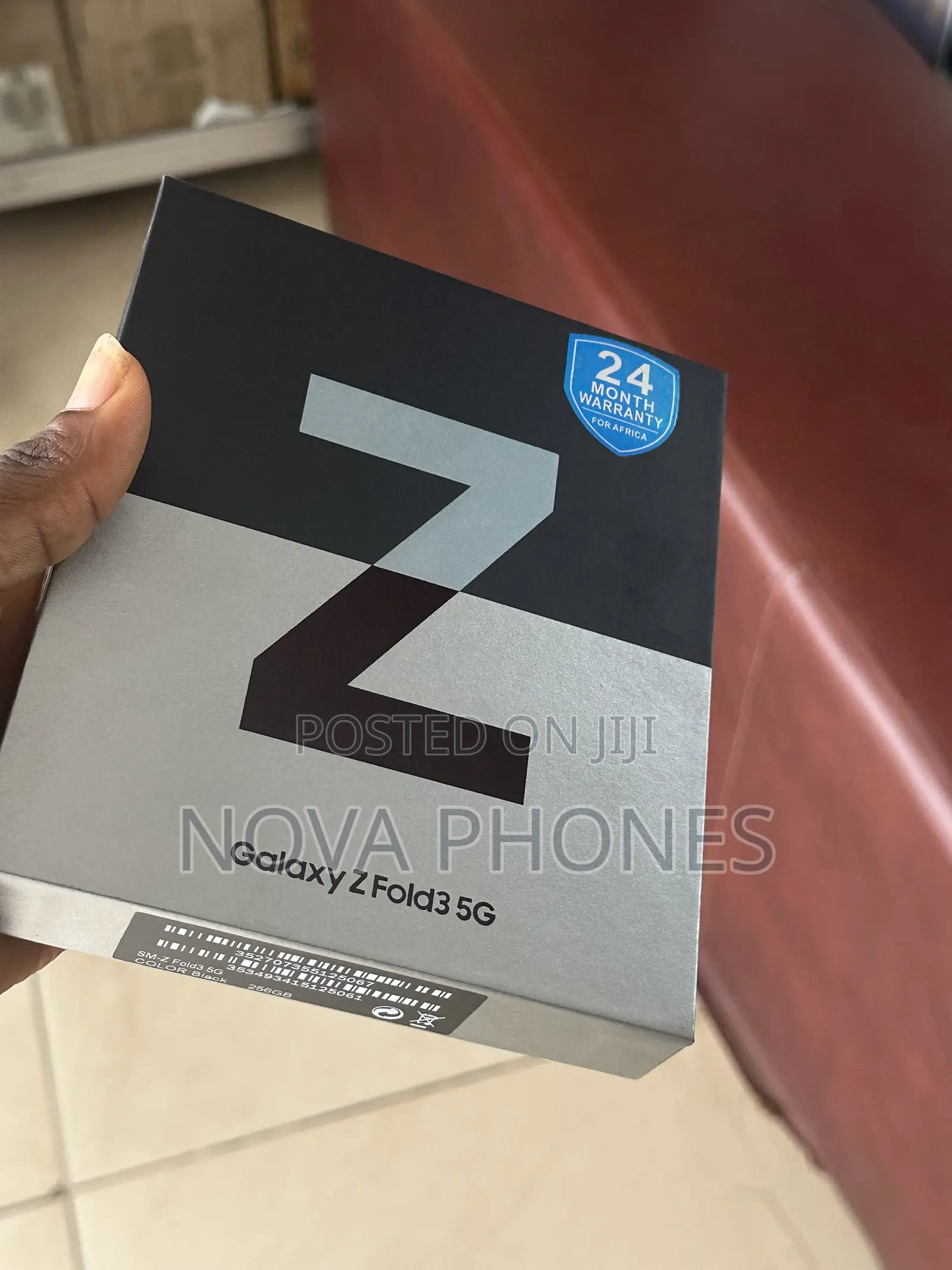 New Samsung Galaxy Z Fold3 5G 256 GB Black