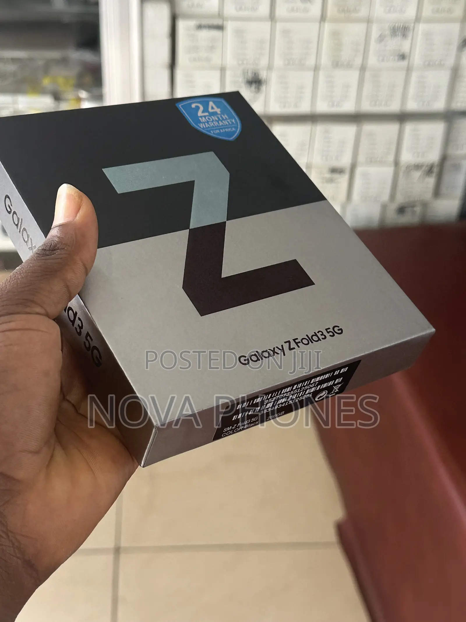 New Samsung Galaxy Z Fold3 5G 256 GB Black