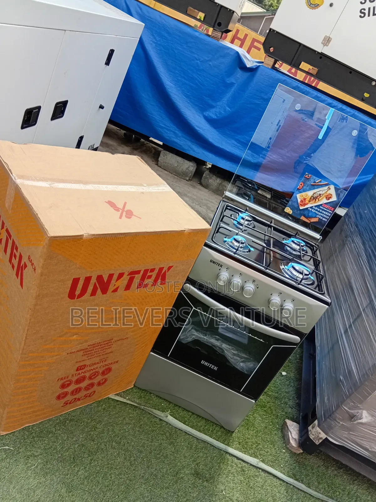 Unitex 4 Burner Gas Cooker – Bring Power to Your Kitchen