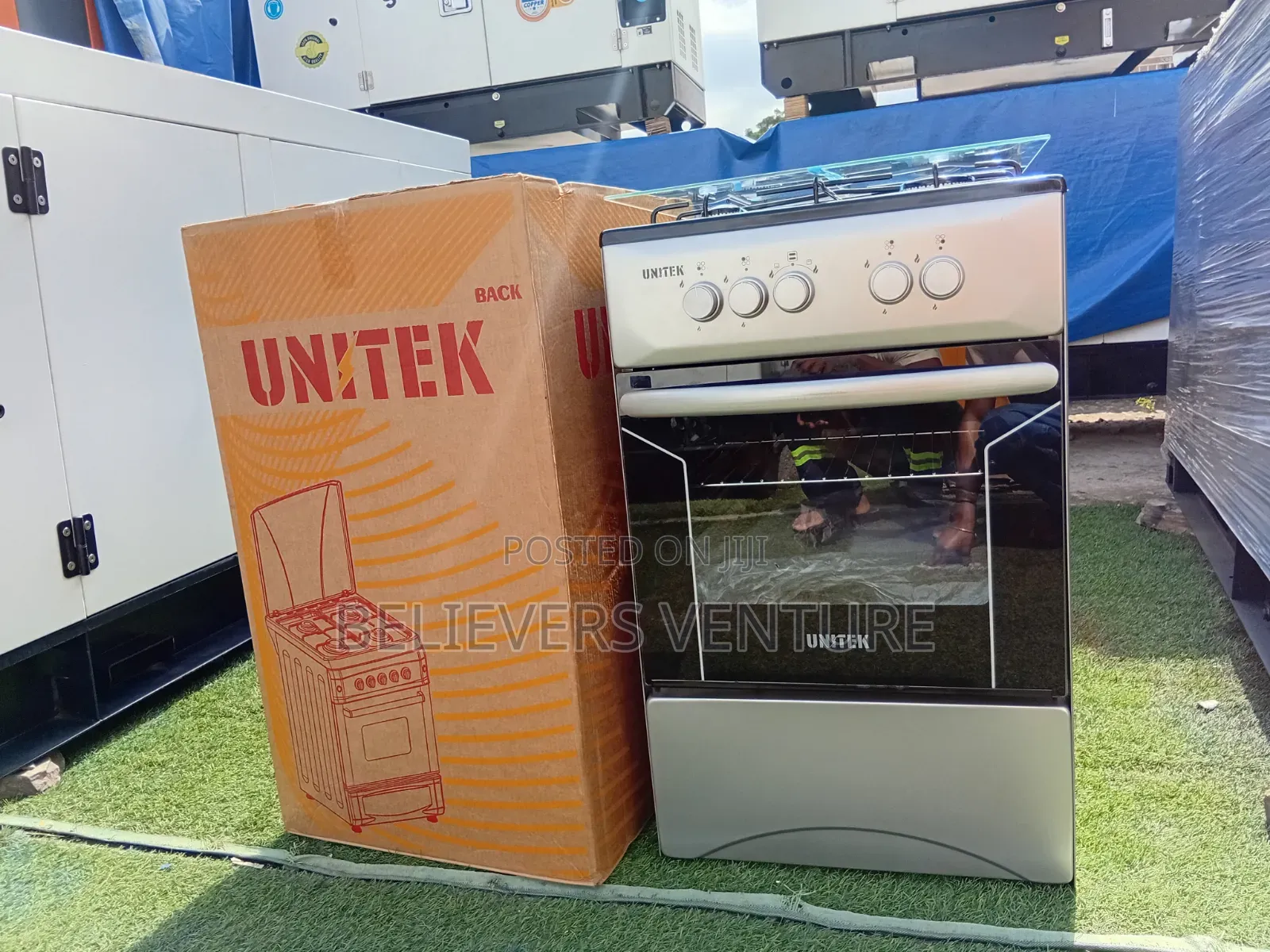 Unitex 4 Burner Gas Cooker – Made for Busy Kitchens