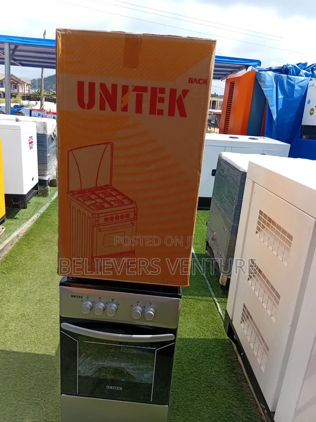 Unitex 4 Burner Gas Cooker – Enjoy Faster Home Cooking