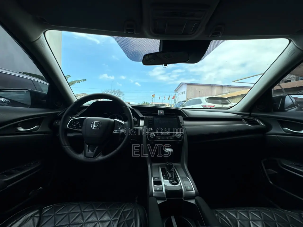 Honda Civic LX Sedan 2019 Black