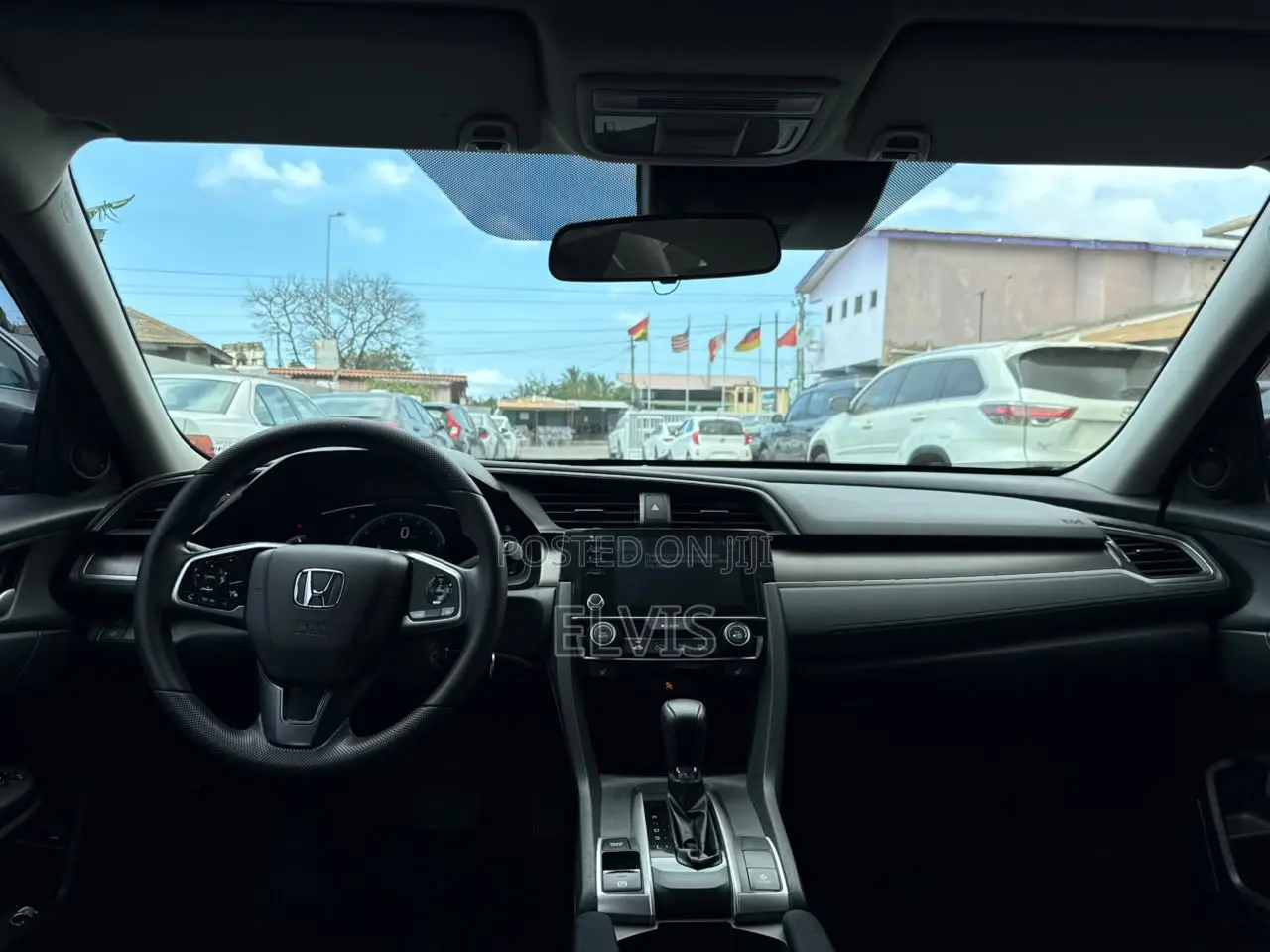 Honda Civic LX Sedan 2019 Black