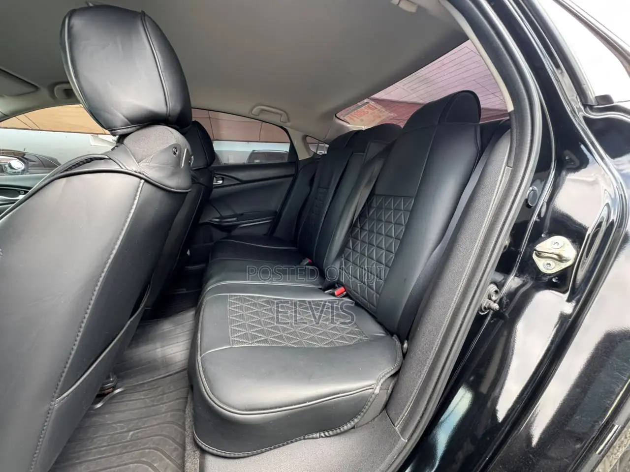 Honda Civic LX Sedan 2019 Black
