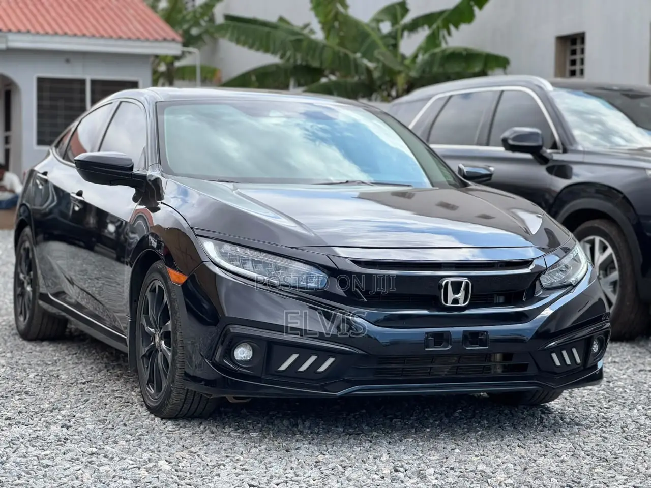 Honda Civic LX Sedan 2019 Black