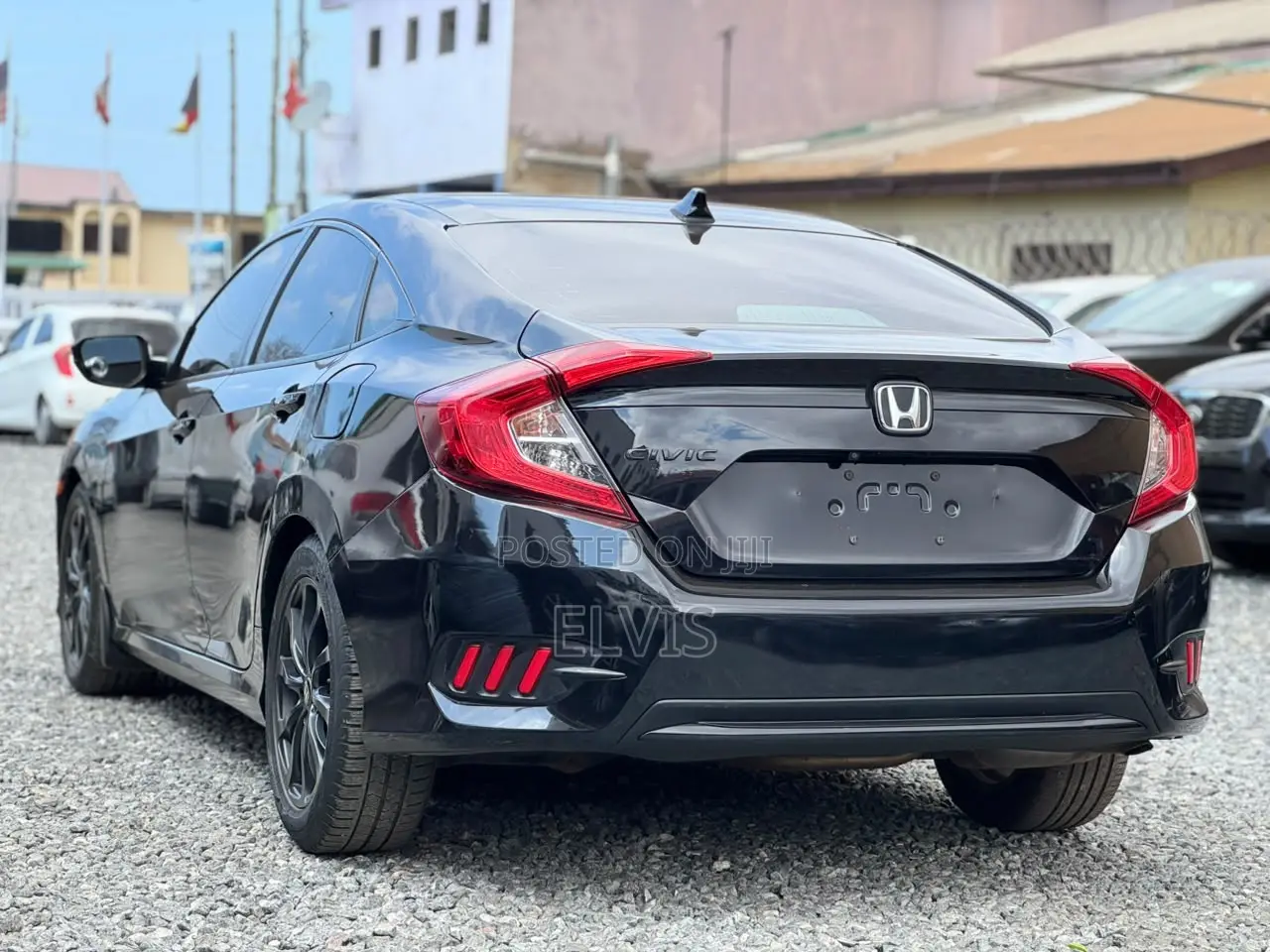 Honda Civic LX Sedan 2019 Black