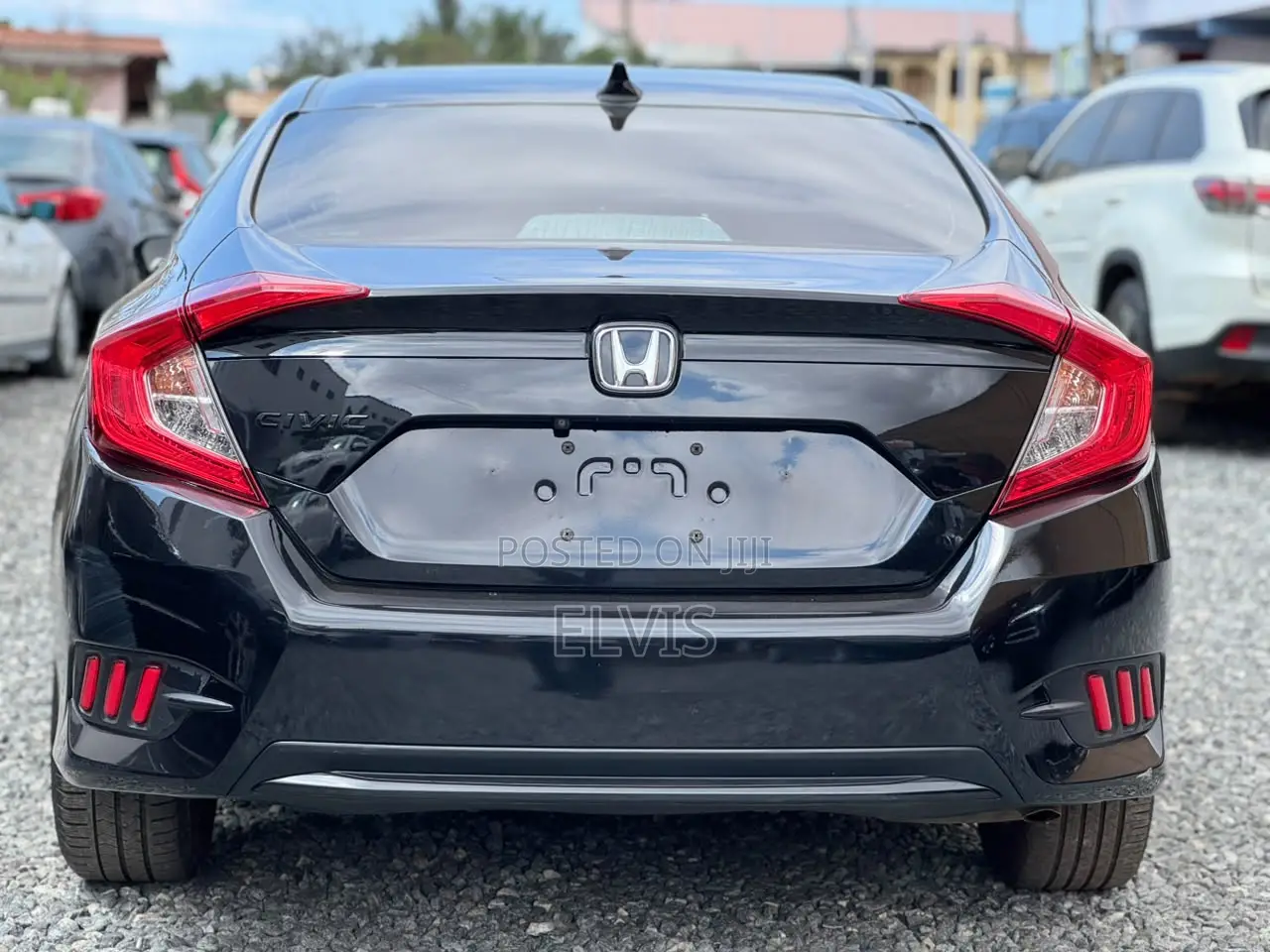 Honda Civic LX Sedan 2019 Black