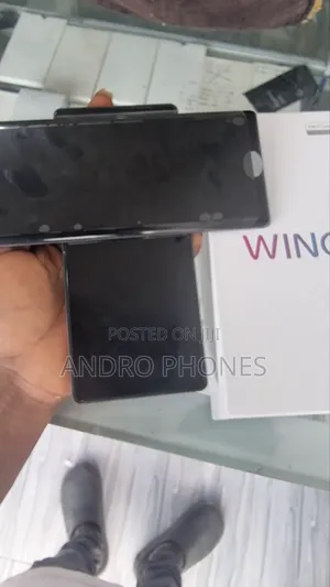 New LG Wing 5G 256 GB Black