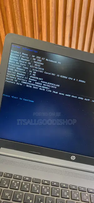 Laptop HP 250 G7 16GB Intel Core i5 SSD 256GB