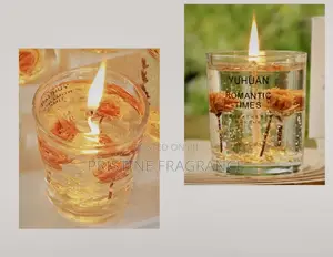 Monet's Garden Yellow Rose Gel Scented Candle