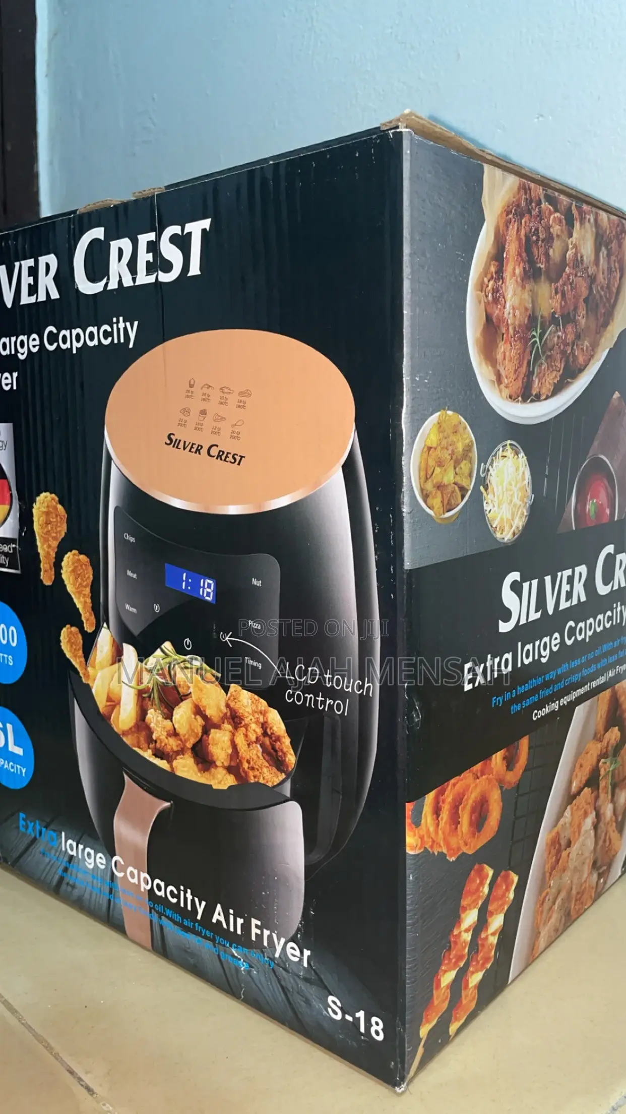 Silver Crest Extra Large Capacity Air Fryer