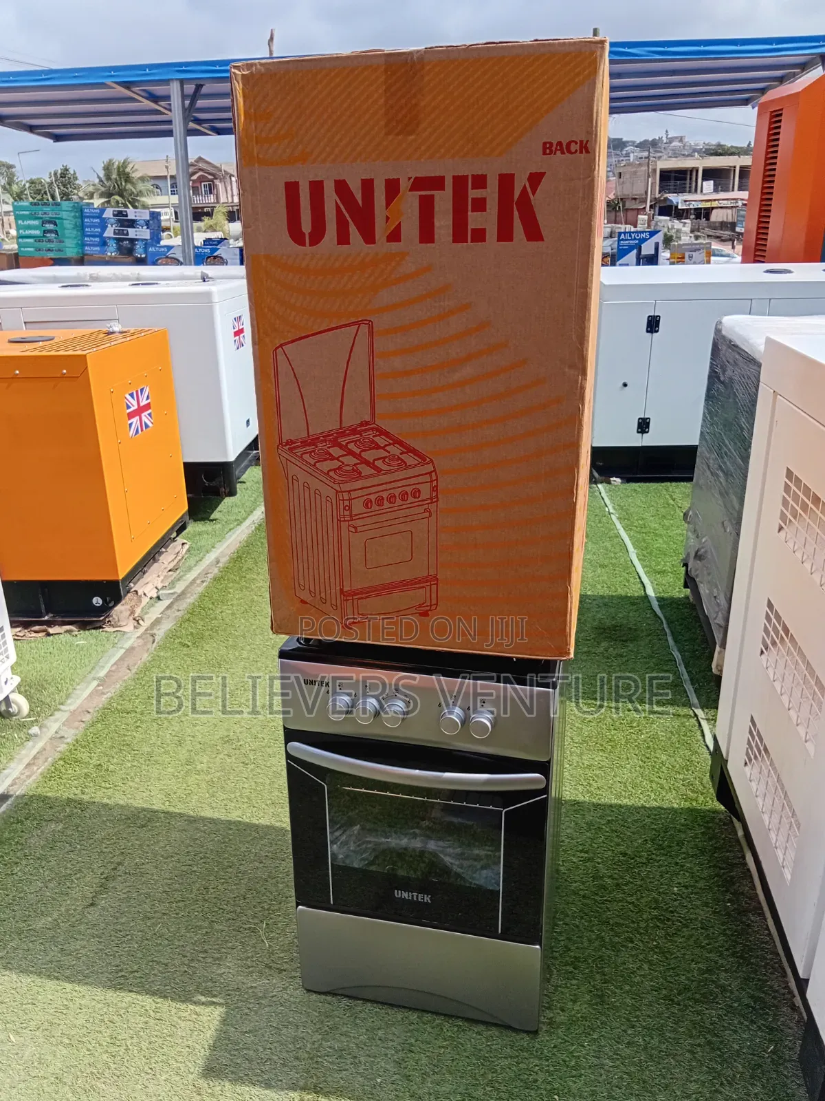 Unitex 4 Burner Gas Cooker – Upgrade Your Kitchen Today