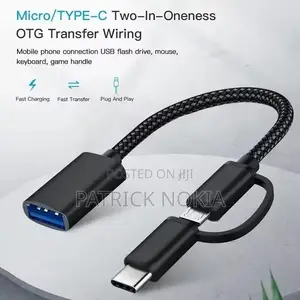 2 in 1 OTG Adapter Cable