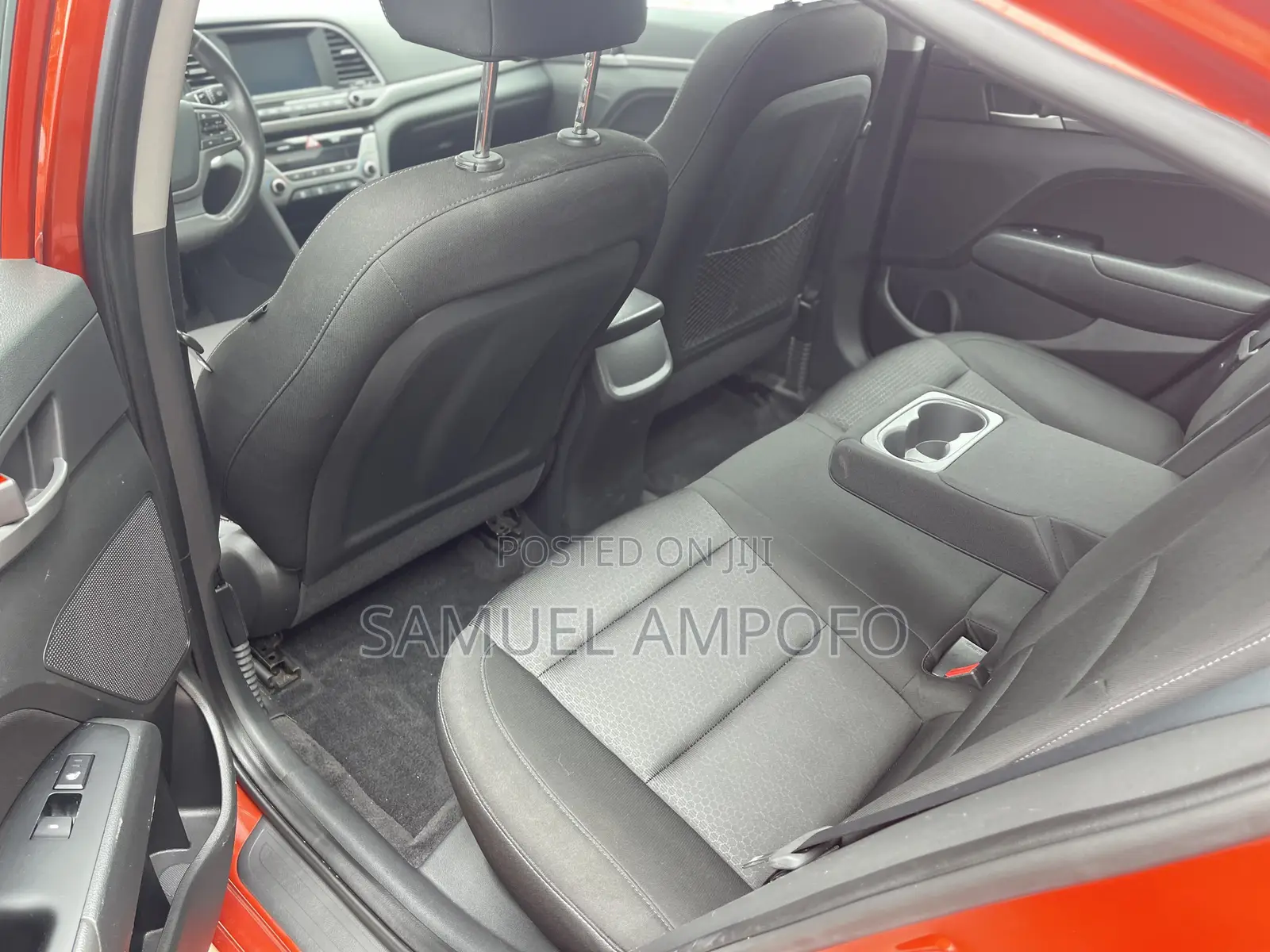Hyundai Elantra Limited Sedan FWD (2.0L 4cyl 6A) 2017 Orange