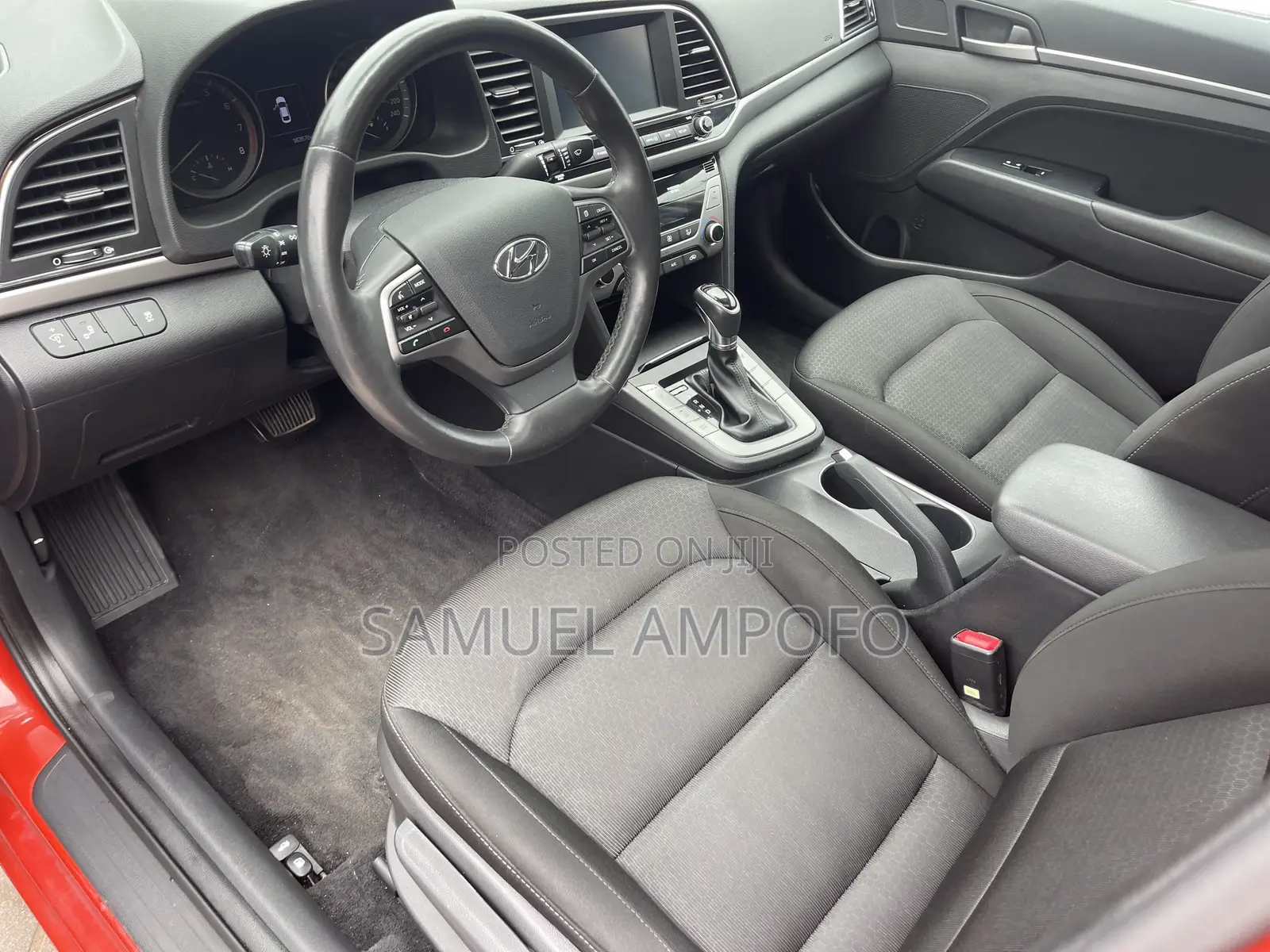 Hyundai Elantra Limited Sedan FWD (2.0L 4cyl 6A) 2017 Orange