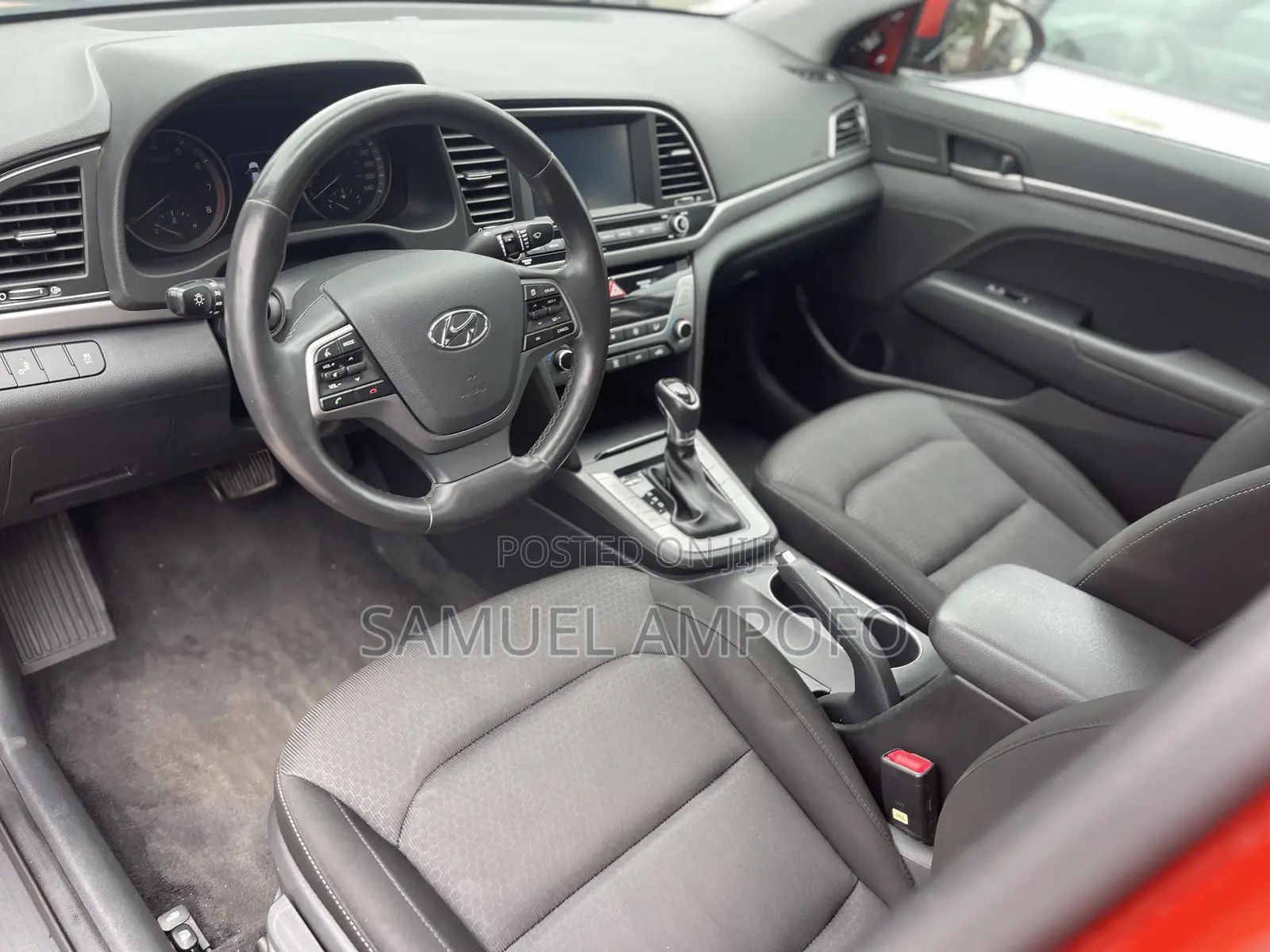 Hyundai Elantra Limited Sedan FWD (2.0L 4cyl 6A) 2017 Orange