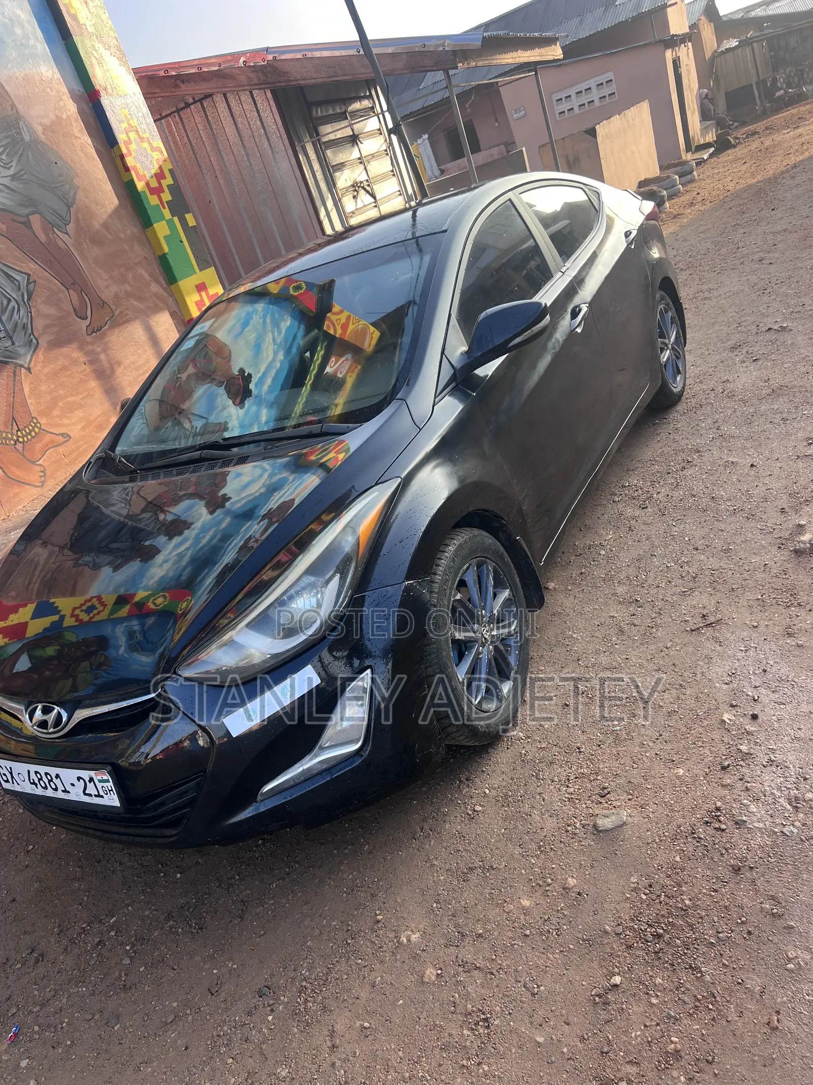 Hyundai Elantra SE 4dr Sedan (1.8L 4cyl 6A) 2015 Black