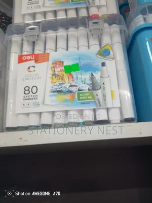 Deli 80pcs Emotion Sketch Markers