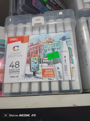 Deli 48pcs Sketch Emotion Markers