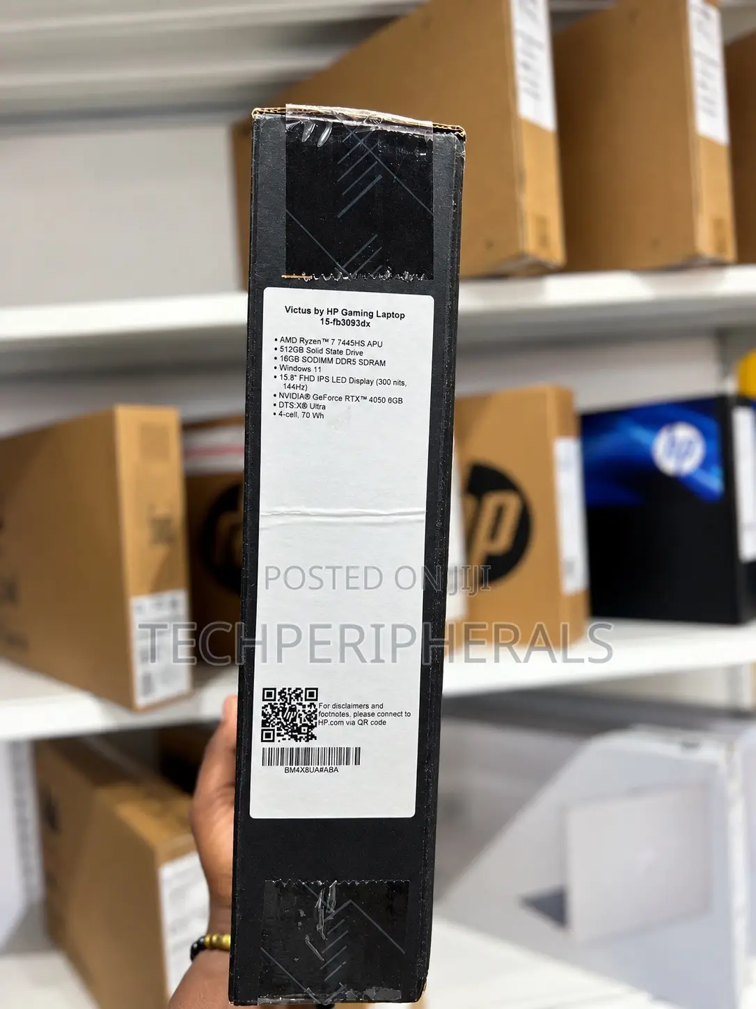 New Laptop HP Victus 15 16GB AMD Ryzen 7 SSD 512GB