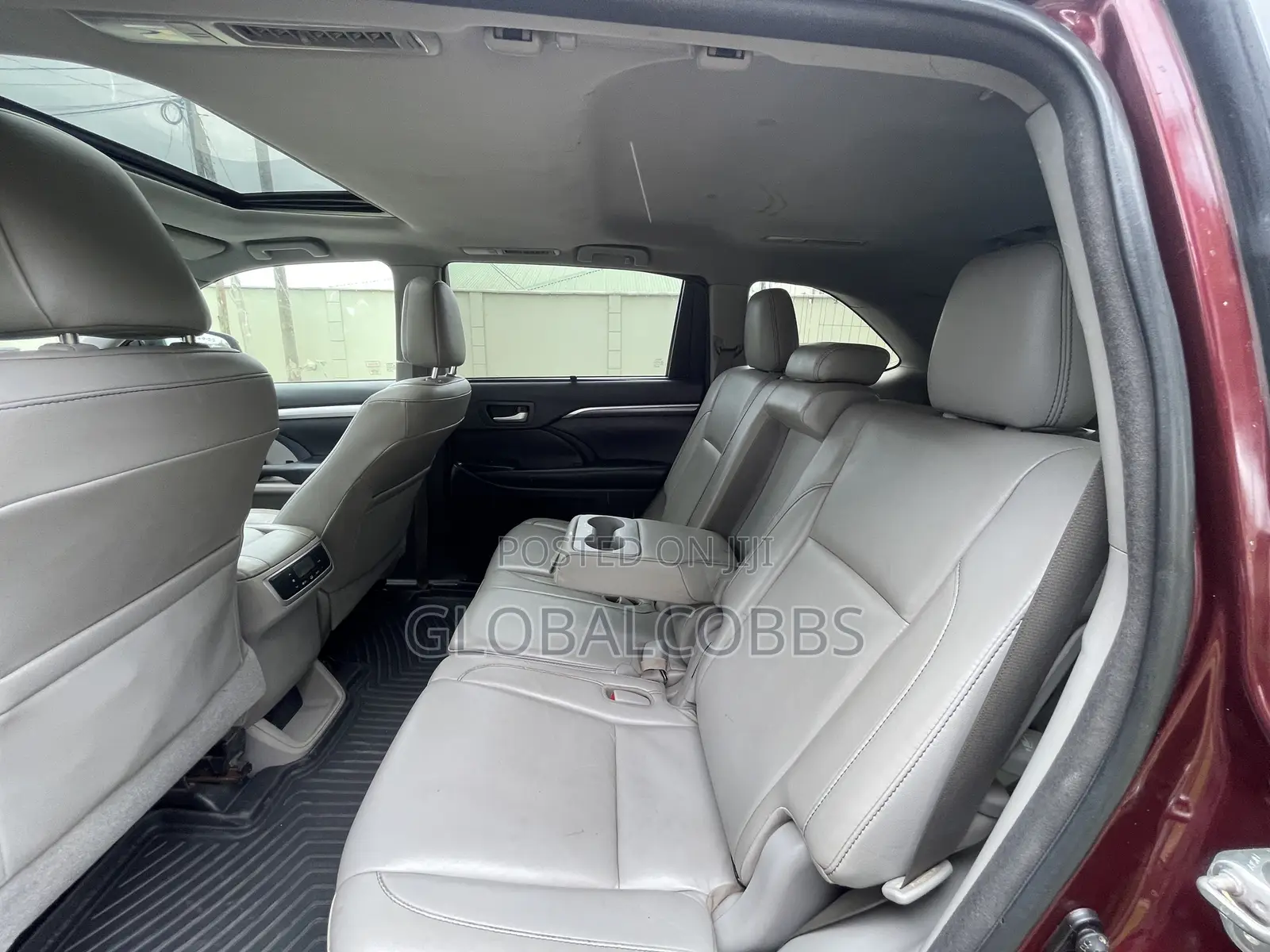 Toyota Highlander Limited Platinum 2019 Red