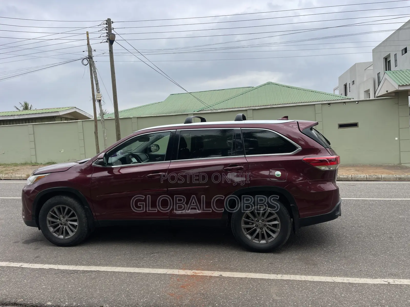 Toyota Highlander Limited Platinum 2019 Red