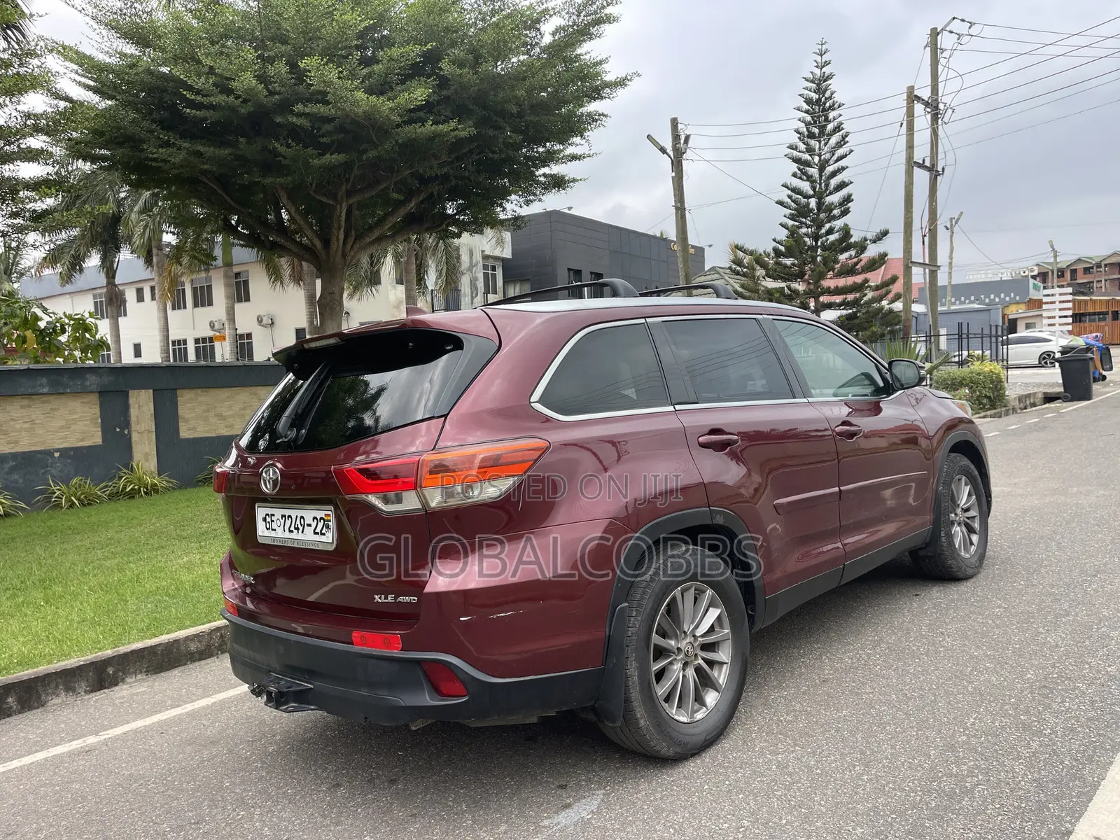Toyota Highlander Limited Platinum 2019 Red