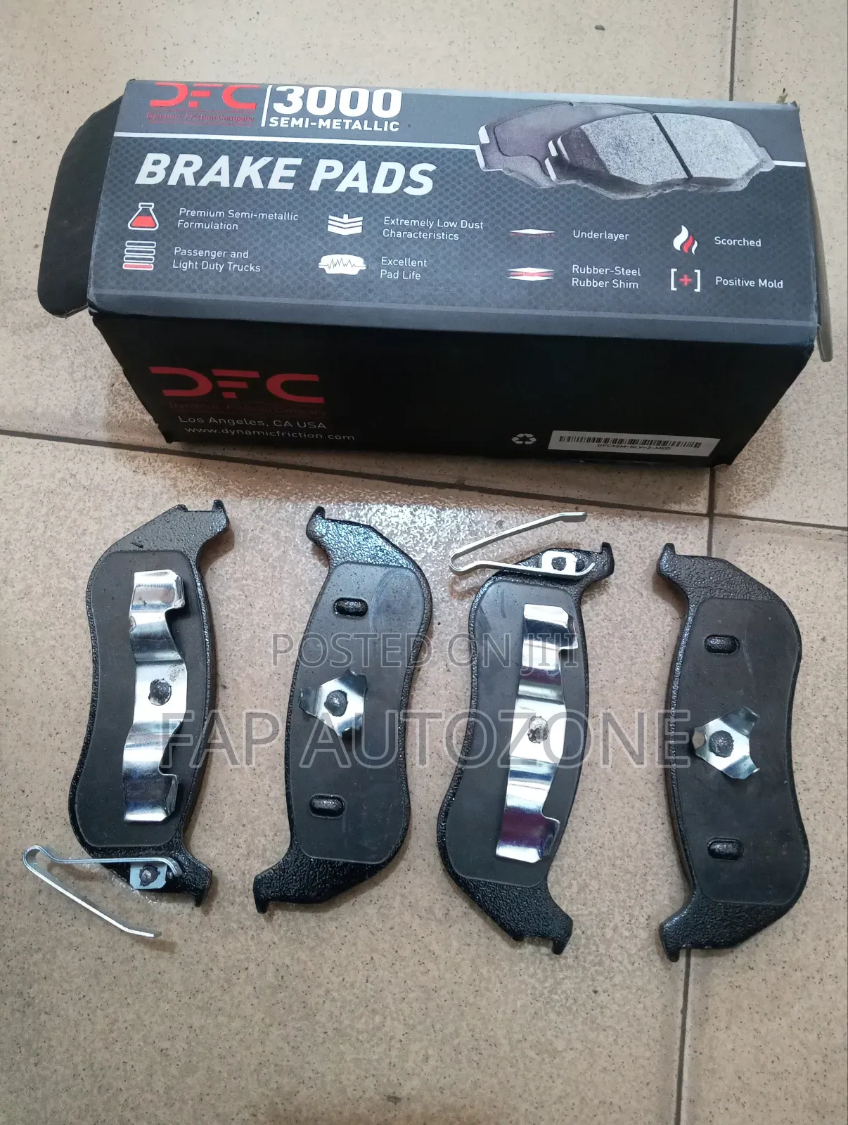 0515. Original Ford Explorer and Jeep Wrangler Brake Pad From USA