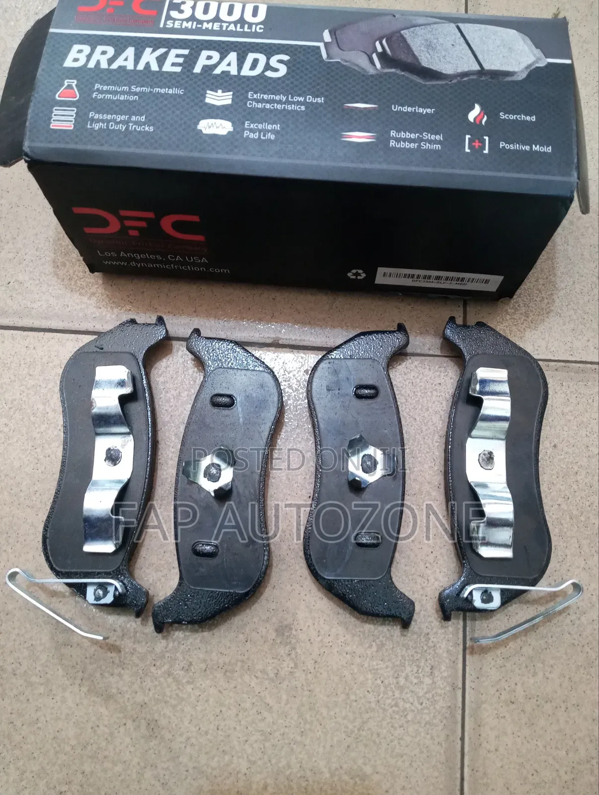 0515. Original Ford Explorer and Jeep Wrangler Brake Pad From USA