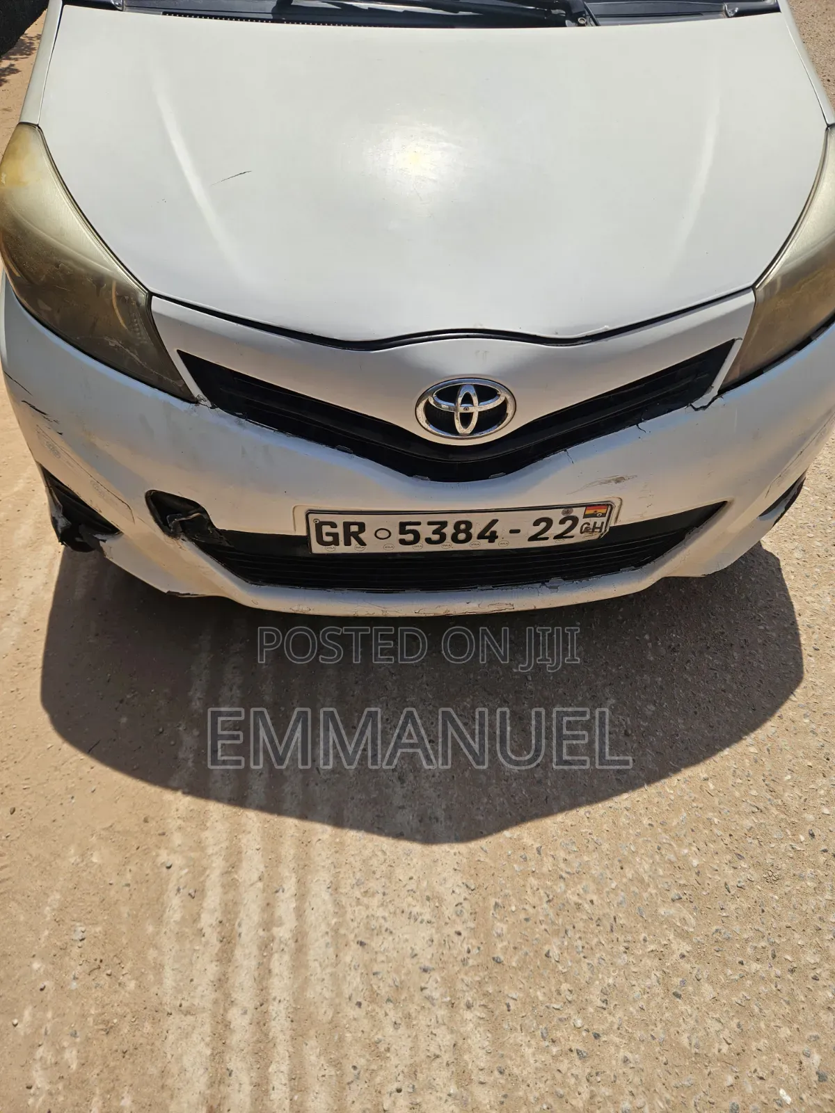 Toyota Yaris 2012 White