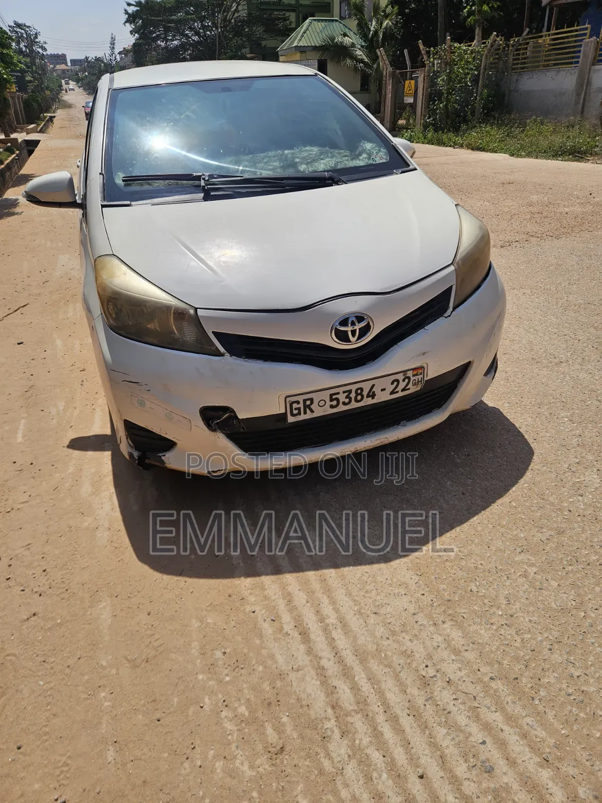 Toyota Yaris 2012 White