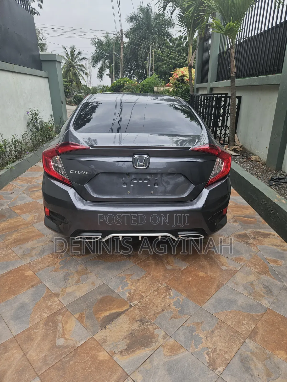 Honda Civic EX-T 4dr Sedan (1.5L 4cyl) 2017 Gray