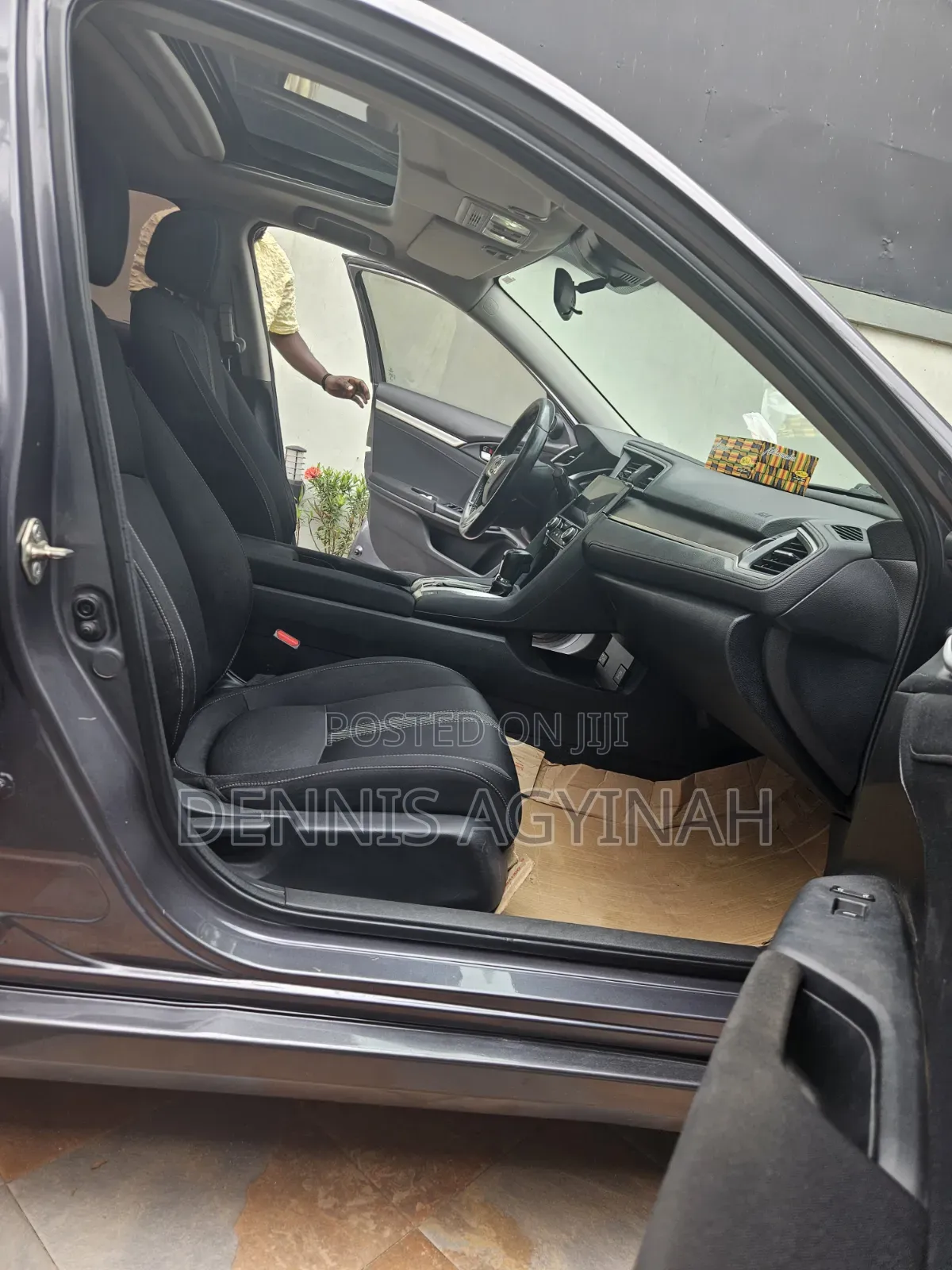 Honda Civic EX-T 4dr Sedan (1.5L 4cyl) 2017 Gray
