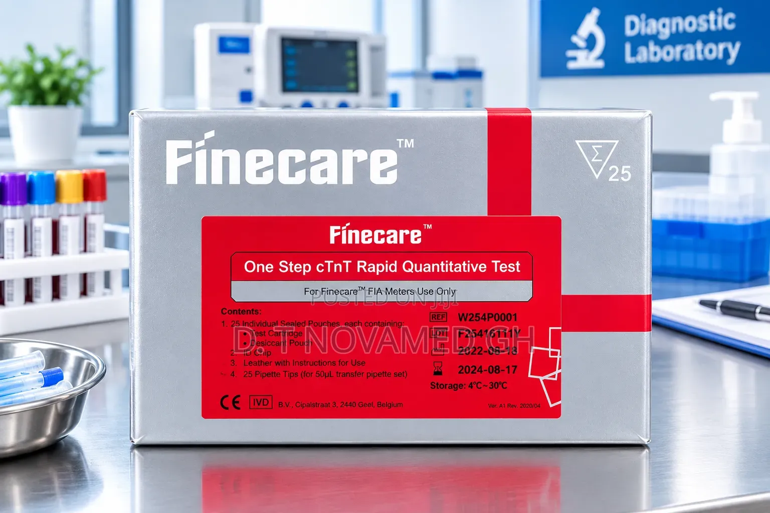 CTnT Finecare Rapid Test Kit