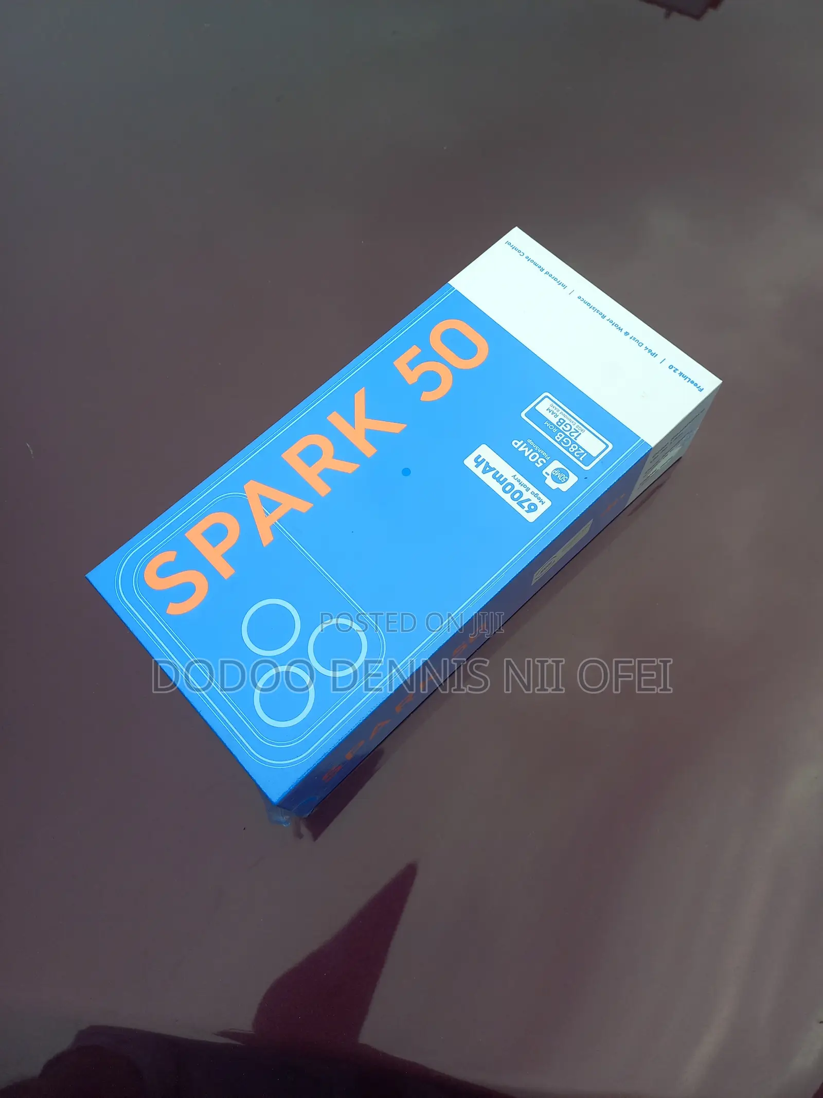New Tecno Spark 50 128 GB Blue