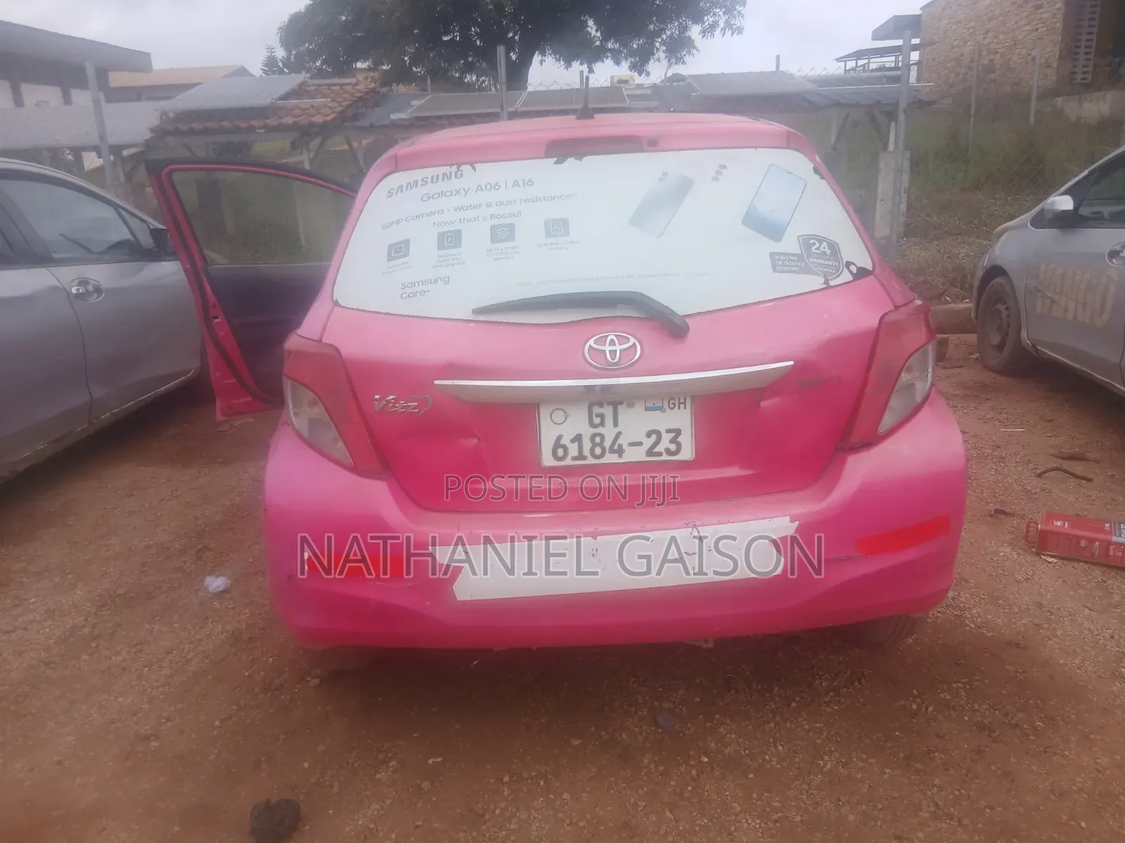 Toyota Vitz 2012 Pink