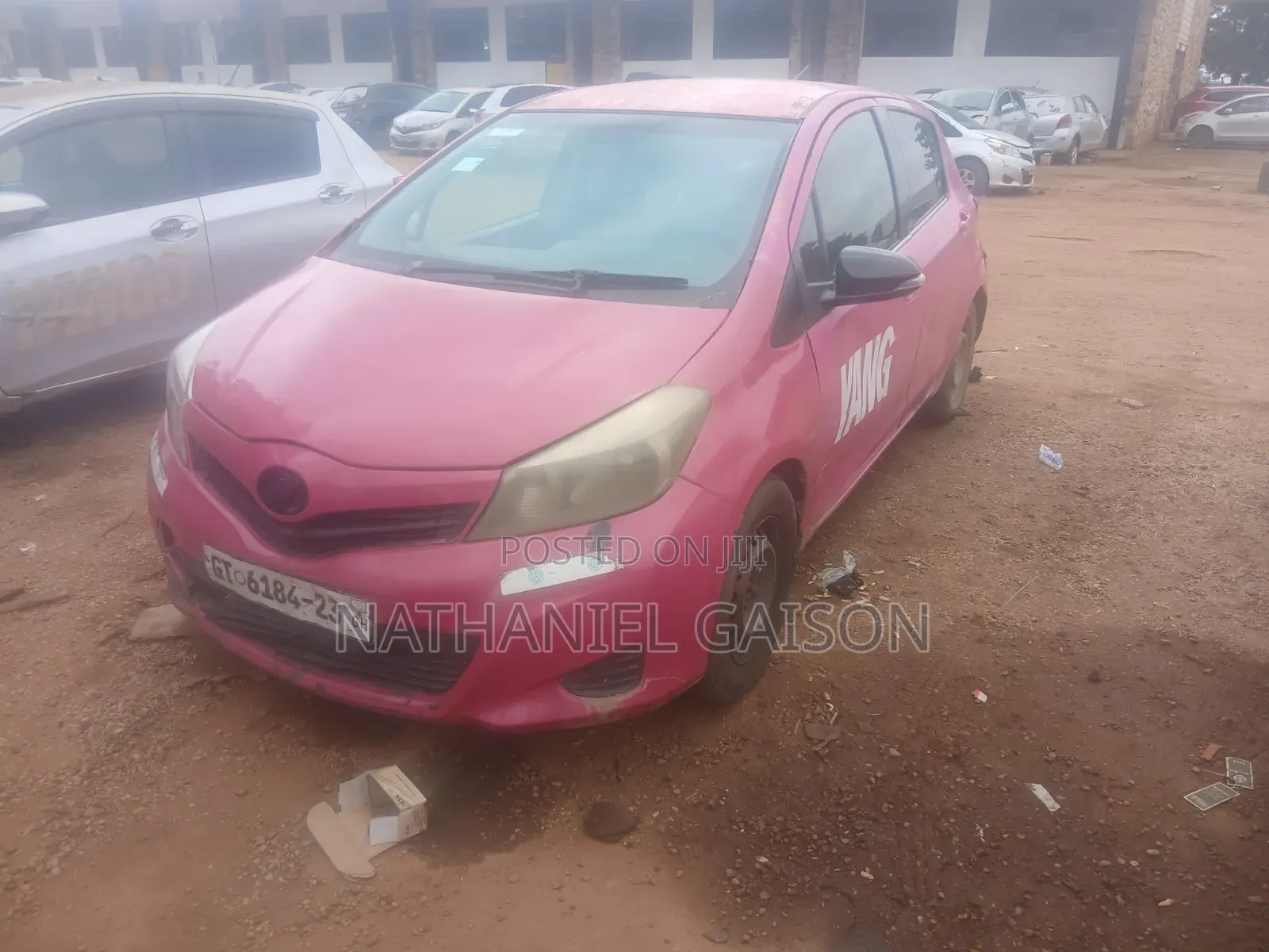 Toyota Vitz 2012 Pink