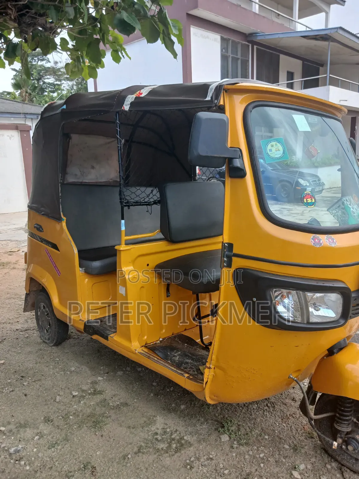 TVS King Deluxe Plus iTouch Start 2025 Yellow