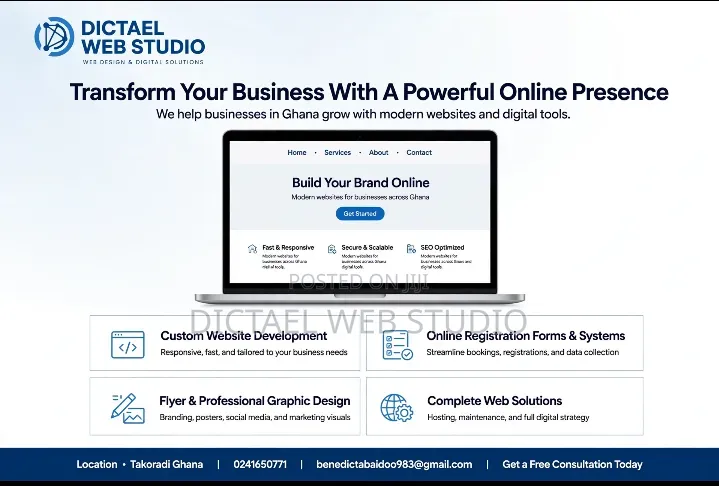 Reliable and Professional Websites and Flyers