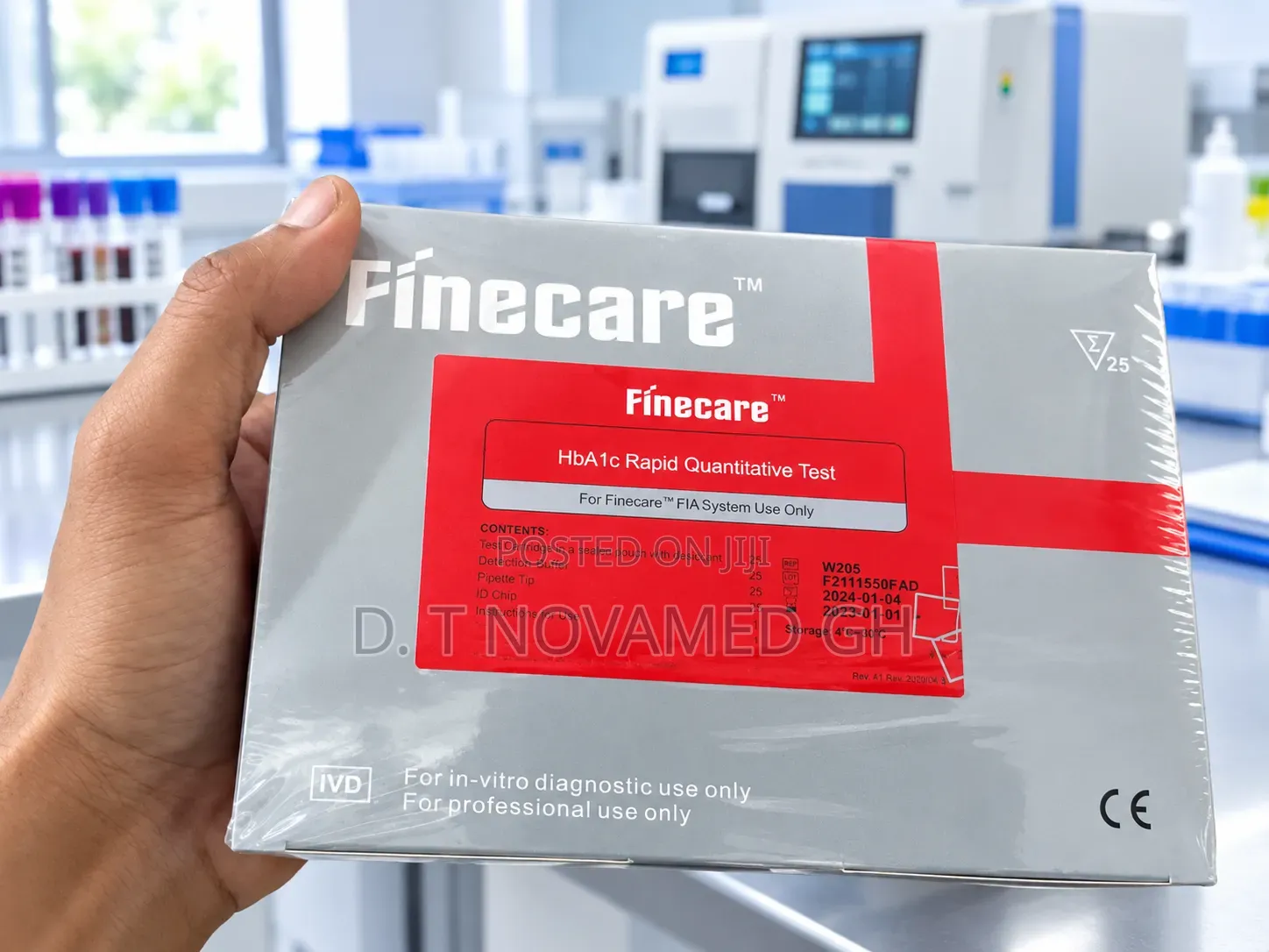 Hba1c Finecare Rapid Test Kit