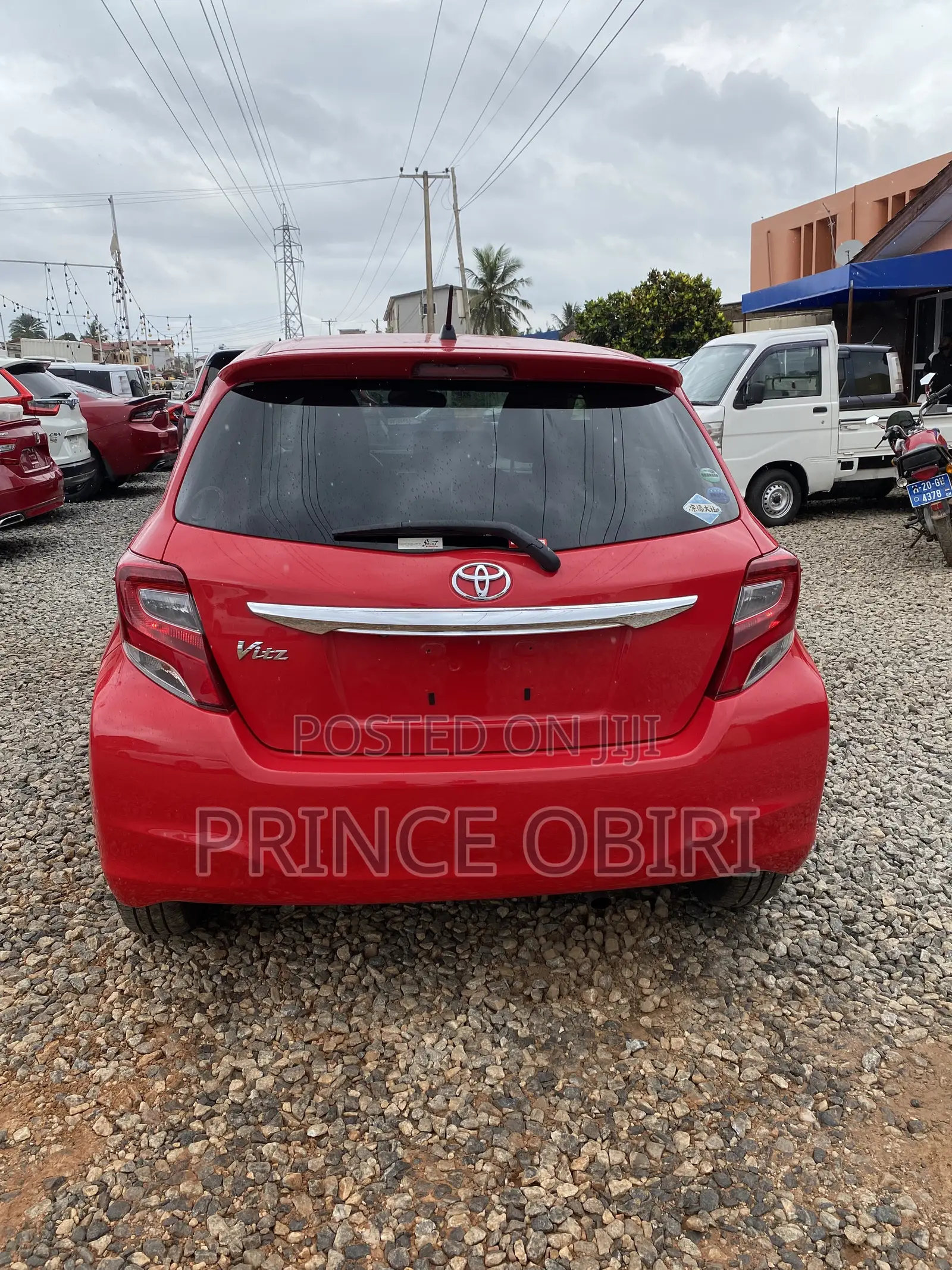Toyota Vitz 1.3 AWD 3dr 2016 Burgundy
