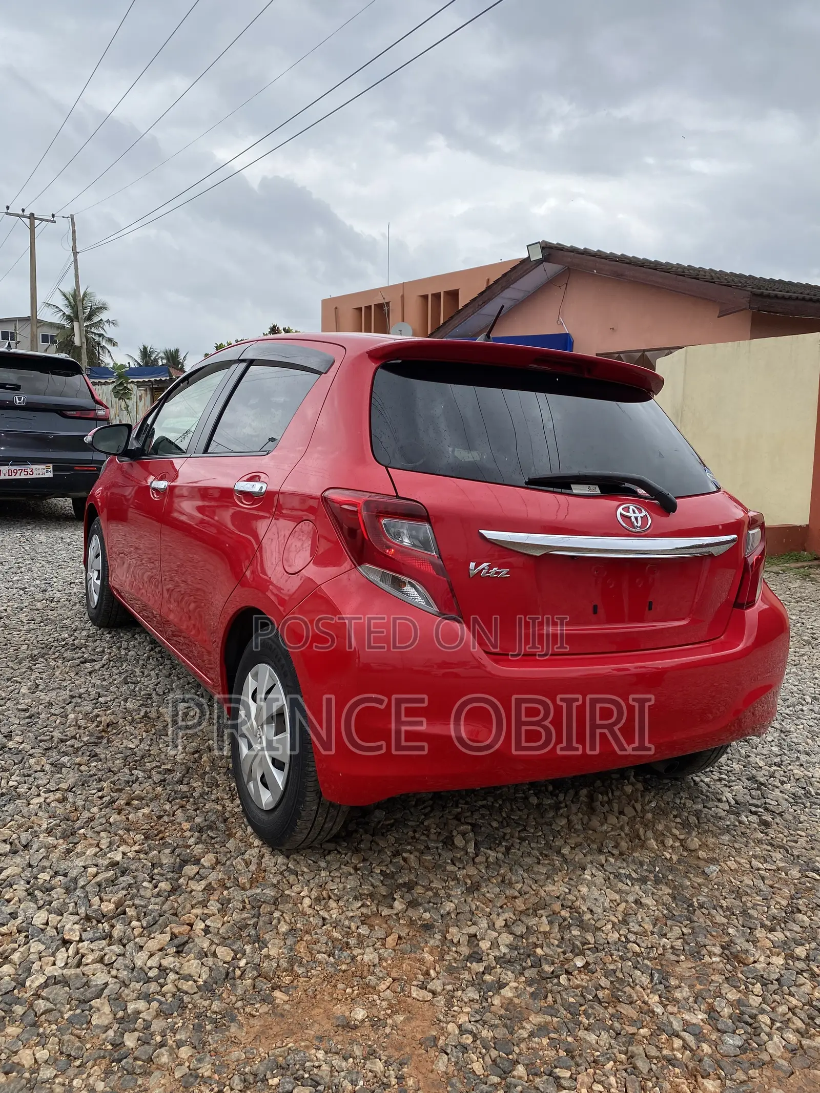 Toyota Vitz 1.3 AWD 3dr 2016 Burgundy