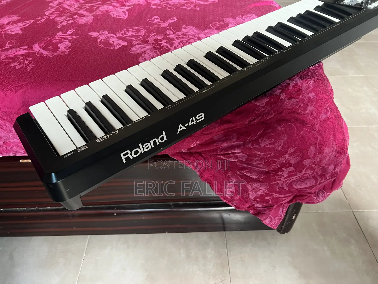 Roland a-49 MIDI Controller Keyboard, Black