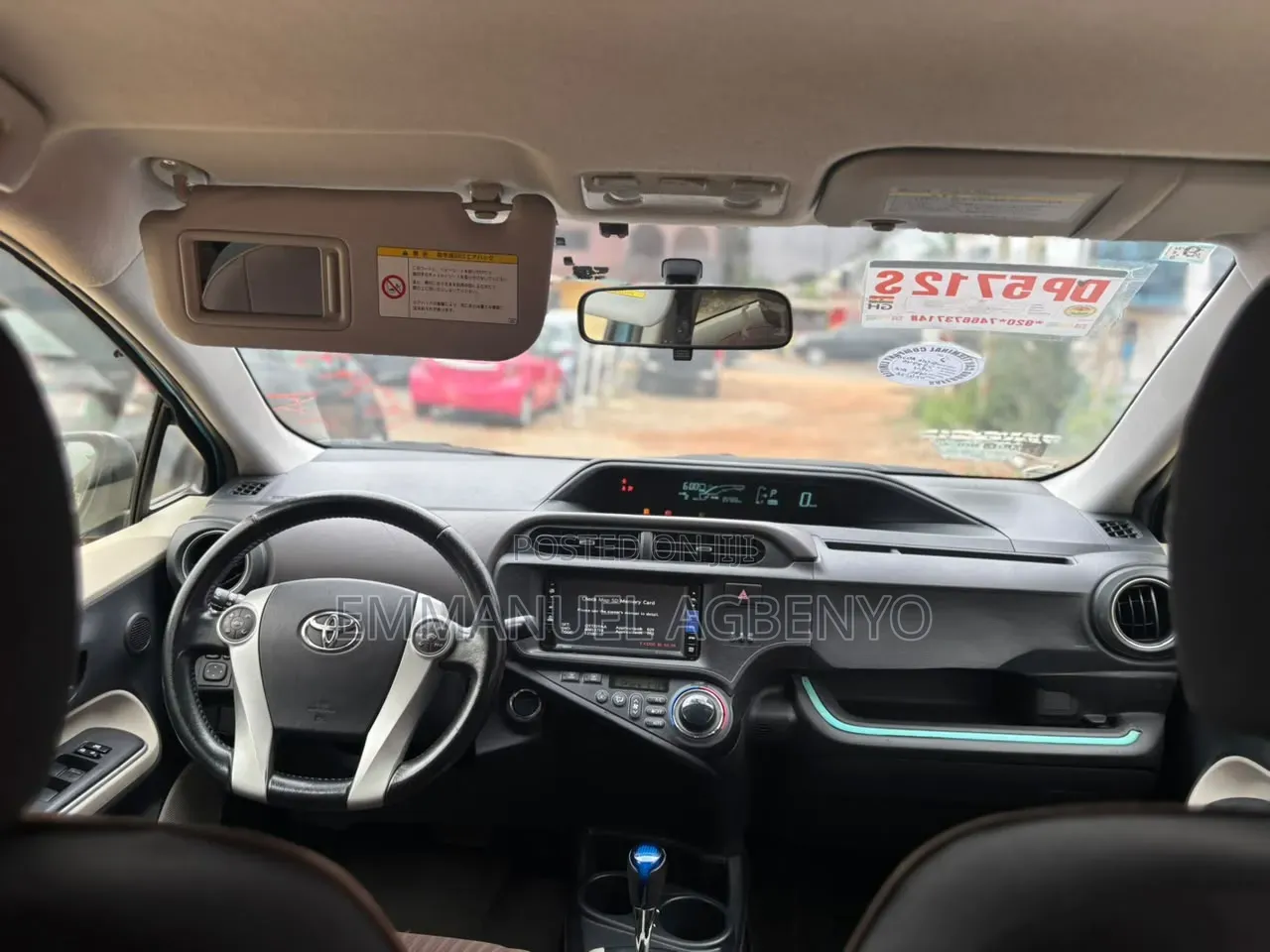 Toyota Aqua 2013 Blue