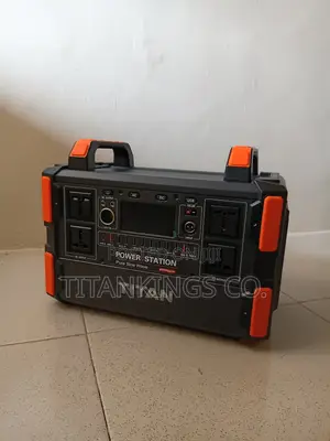 1200w Portable Solar Generator Station With 100w Solar Panel