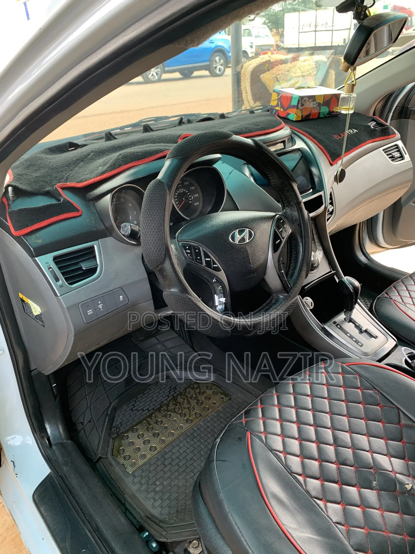 Hyundai Elantra GLS Sedan FWD (1.8L 4cyl 6M) 2013 White