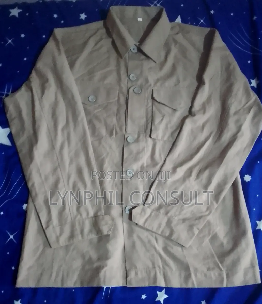 Khaki Combat Long Sleeve Shirt
