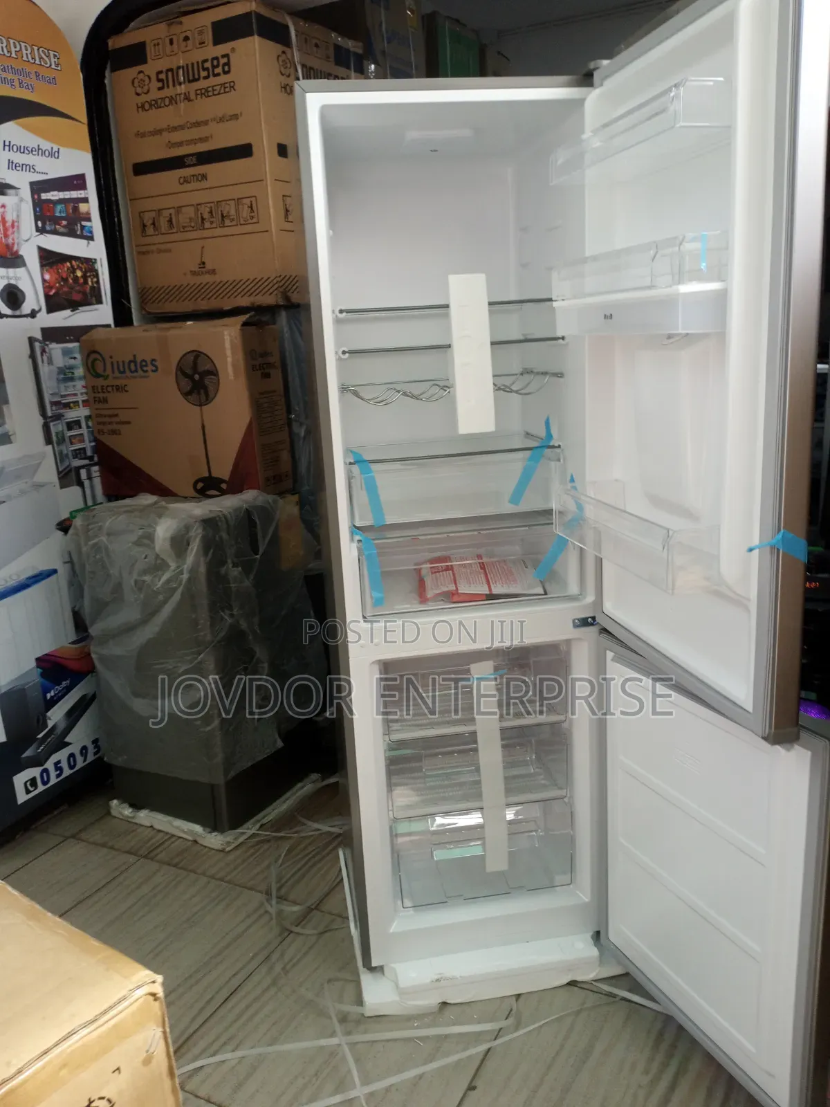 Nexus Double Door Dispenser Fridge (309ltrs)